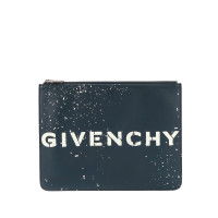 Givenchy Clutch en Cuir en Bleu