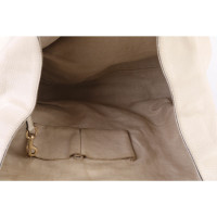 Gucci Soho Tote Bag in Pelle in Bianco