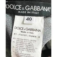 Dolce & Gabbana Jeans aus Viskose in Schwarz