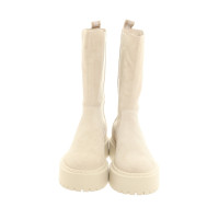 Steve Madden Boots Leather in Cream