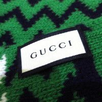 Gucci Sciarpa in Lana in Verde