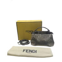 Fendi Peekaboo Bag Mini in Grigio