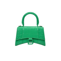 Balenciaga Hourglass XS Leather in Green