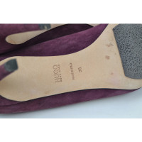 Hugo Boss Pumps/Peeptoes Suede in Bordeaux