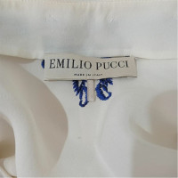 Emilio Pucci Capispalla in Seta in Bianco