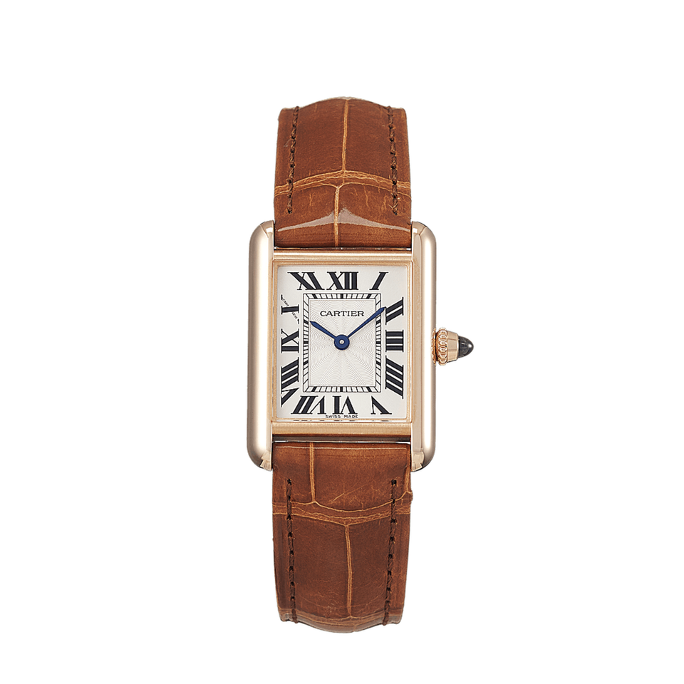 Cartier Tank Louis Leather