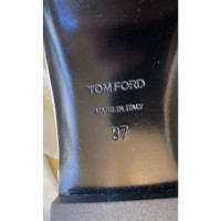 Tom Ford Sandalen aus Leder in Weiß