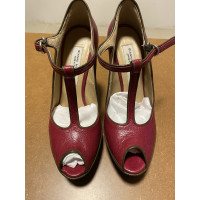 Gianni Marra Pumps/Peeptoes Leather in Pink