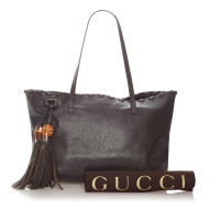Gucci Tote bag in Pelle in Marrone
