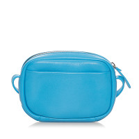 Balenciaga Everyday Camera Bag XS Leer in Blauw