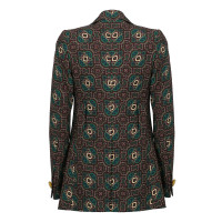 Prada Blazer Wol in Groen