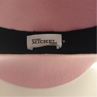 Maison Michel Hut/Mütze aus Wolle in Rosa / Pink
