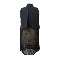 Giamba Paris Kleid aus Baumwolle in Schwarz