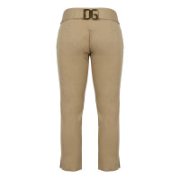 Dolce & Gabbana Trousers Cotton in Beige