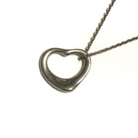 Tiffany & Co. Open Heart Kette silber 16 mm Zilver