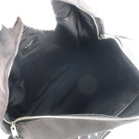 Saint Laurent Handbag Canvas in Black