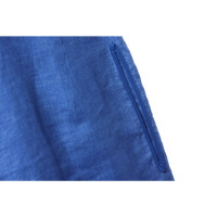 Agnona Kleid aus Leinen in Blau