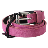 Just Cavalli Riem Leer in Roze