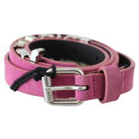 Just Cavalli Ceinture en Cuir en Rose/pink