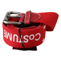 Costume National Riem Leer in Rood