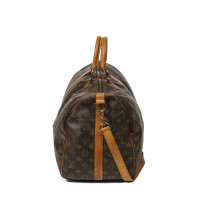 Louis Vuitton Keepall 50 Bandouliere Canvas in Bruin