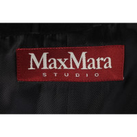 Max Mara Studio Anzug aus Wolle in Schwarz