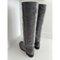 Chanel Bottes en Gris