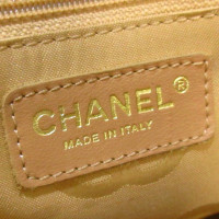 Chanel Handtas Leer in Geel