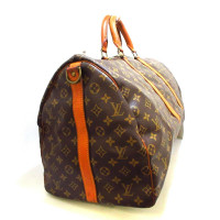 Louis Vuitton Keepall 55 Canvas in Brown