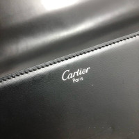 Cartier Clutch Leer in Zwart
