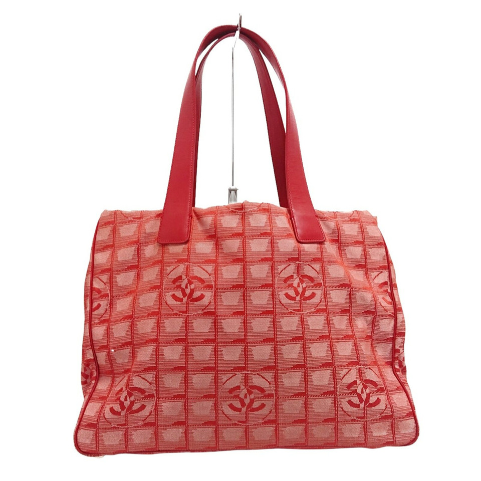 Chanel Tote bag Canvas in Rood