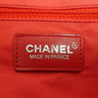 Chanel Sac fourre-tout en Toile en Rouge