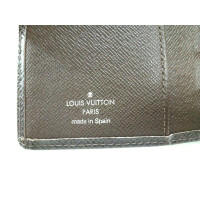Louis Vuitton Agenda Fonctionnel PM 10cm Leer in Grijs