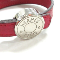 Hermès Armband Leer in Rood
