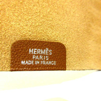 Hermès Tasje/Portemonnee Leer in Goud