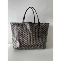 Goyard St. Louis Tote GM 33cm Canvas in Zwart