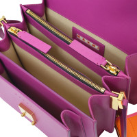 Marni Trunk Bag Leer in Roze