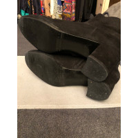 L.K. Bennett Ankle boots Suede in Black