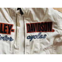 Harley Davidson Jacke/Mantel aus Canvas in Beige