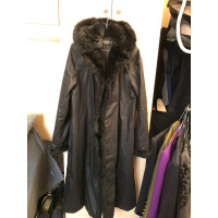 Louis Feraud Jacket/Coat Cotton in Black