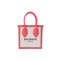 Balmain B-Army Bag Canvas in Huidskleur