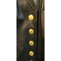 Chanel Vest Leather in Gold