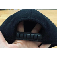 Acne Hut/Mütze aus Wolle in Schwarz