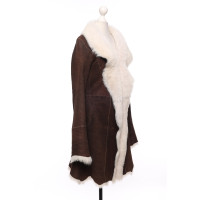 Furry Veste/Manteau en Fourrure en Marron