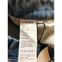 Loewe Jeans Katoen in Blauw