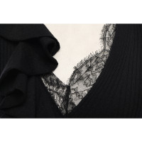 D. Exterior Knitwear Wool in Black