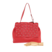 Orciani Handtasche aus Leder in Rot