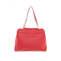 Orciani Handtasche aus Leder in Rot