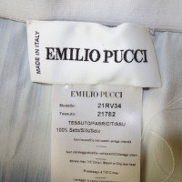 Emilio Pucci Jupe longue en soie avec motif