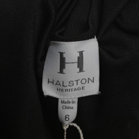 Halston Heritage Kleid mit Zierbrosche